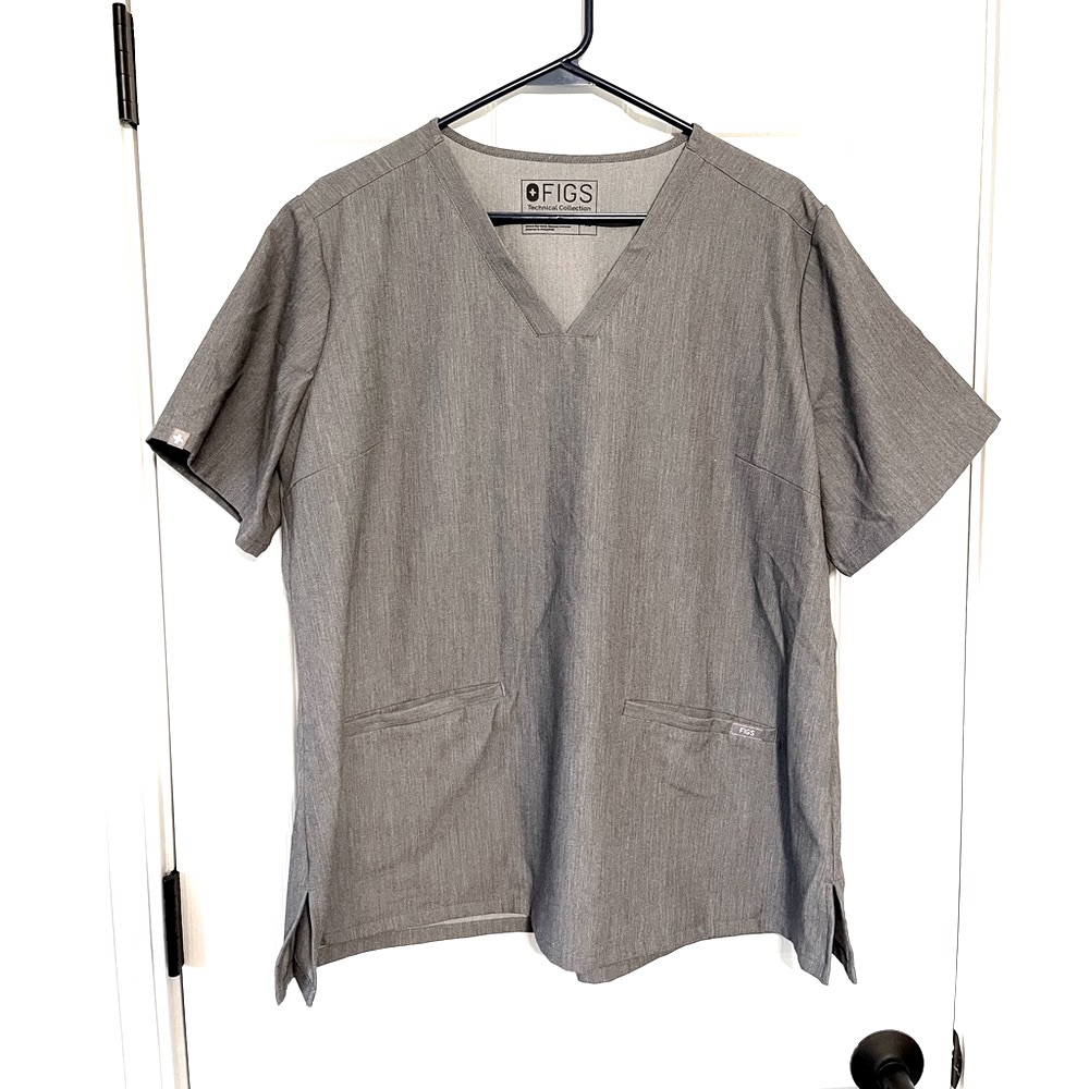 Figs Casma Three-Pocket Scrub Top Size XL Graphie